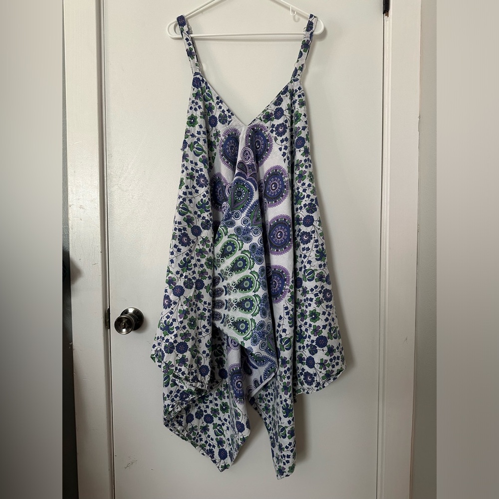Handkerchief Paisley Romper